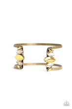 Load image into Gallery viewer, Glam Power - Brass - Paparazzi Bracelet
