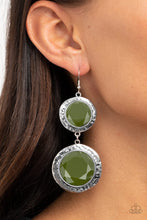 Load image into Gallery viewer, Thrift Shop Stop - Green - Paparazzi Earring
