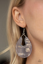 Load image into Gallery viewer, Pool Hopper - Silver - Paparazzi Earring
